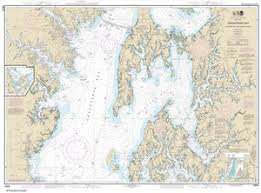 12270 Chesapeake Bay Eastern Bay And South River Nautical Chart