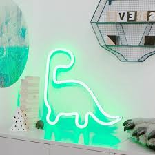 Neon Sign Dinosaur Led Art For Wall And