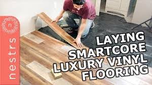 Recommendations for cleaning smartcore pro flooring / smartcore ultra vinyl flooring before and after color woodford oak vinyl flooring flooring floor colors. Smartcore Flooring Installation Nestrs Youtube