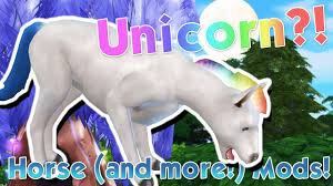 horses and unicorns for the sims 4