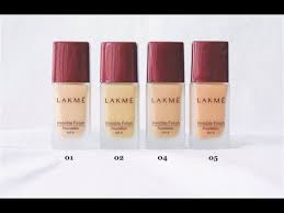 how to choose lakme invisible finish