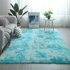 nordic tie dye fluffy carpet 4cm thick