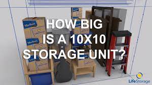 10x10 storage unit life storage