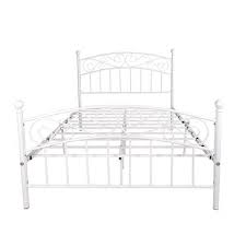 metal bed frame with headboard