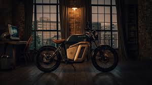 cafe racer inspired rm1 electric motorcycle