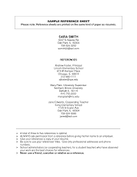 reference page resume template job reference page template inside     charming template for a resume