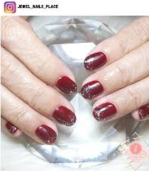 red bridal nail design ideas