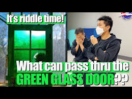 Riddles Part 2 The Green Glass Door