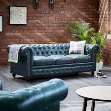 Shoreditch Leather Chesterfield 3 Seater Sofa Antique Green At Rs 35000 Piece Soorsagar Road Jodhpur Id 15246303862