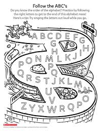See more ideas about abc worksheets, abc, phonics. A Silly Alphabet Maze Worksheet Printable Worksheets Printables Scholastic Parents