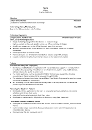 Extra Curricular Activities For Resume Sample