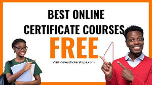 free certificate courses in 2024