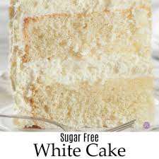 sugar free white cake recipe the
