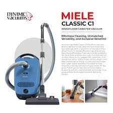 miele clic c1 hardfloor canister