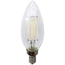 Clear 4 Watt E12 Candelabra Base Filament Led Light Bulb 32t21 Lamps Plus