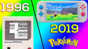 Evolution of Pokemon Video Games 1996 to 2019 - YouTube