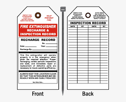 Osha fire extinguisher inspection requirements. Item Fire Extinguisher Tag Transparent Png 600x583 Free Download On Nicepng