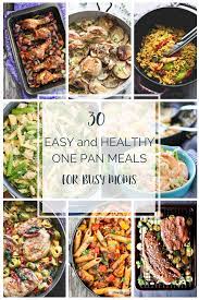 healthy one pan meals for busy moms