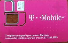 A sim card is a tiny chip found inside most cell phones, but most of you are probably aware of this. Neu T Mobile 4g Lte Simkarten Unactivated Tmobile Sim Replacement Triple Cut Ebay