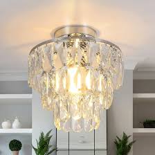 small crystal chandeliers