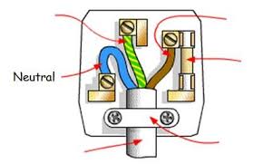 In this flashcard we have a mains plug which has had its back taken off so we can see how it is wired inside. Physics Words Neutral Wire Gcse Science Dictionary