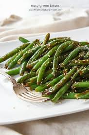 Restaurant Style Easy Green Beans Recipe From Your