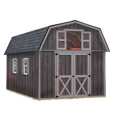 Come see how we can build a shed to fit your exact needs and get free delivery the shed depot of north carolina is your local shed builder and dealer with locations. Best Barns Woodville 10 Ft X 16 Ft Wood Storage Shed Kit Woodville 1016 The Home Depot