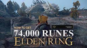 INSANE EXPLOIT! How Get 74,000 RUNES/SOULS (Giant Sleeping Dragon) in ELDEN  RING Patch 1.03 - YouTube