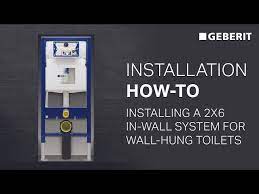 Installing A Geberit System In A 2x6
