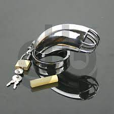 Stainless Steel Male Chastity Cage Device - metal CBT | eBay