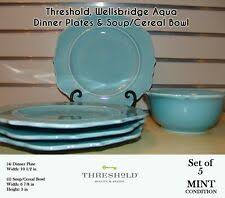 Target / threshold studio round 16 piece. Threshold Wellsbridge Serving Bowl Set Mocha For Sale Online Ebay