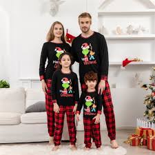 christmas pajamas for family sleepwear