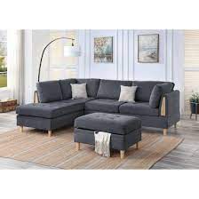 boss furniture f8852 3pc sectional sofa