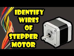 identify the wires of stepper motor