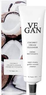 vegan by happy coconut cream cleanser