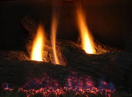 wood burning to gas fireplace