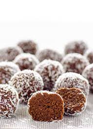Almond Meal Protein Balls gambar png