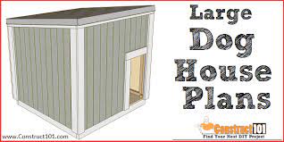 Large Dog House Plans Free Pdf