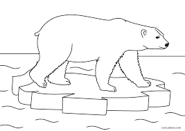 Polar bears live in a wonderful land of icebergs, rivers and plenty of snow. Free Printable Bear Coloring Pages For Kids