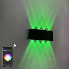 Smart Led Outdoor Wall Light Rgbw Color