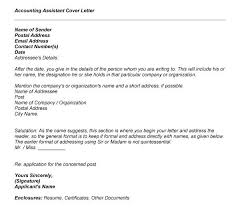 Chartered Accountant Resume Cover Letter Cover Letter Examples