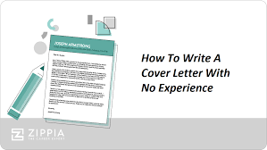 cover letter with no experience