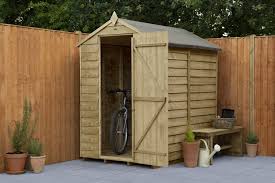 Forest 6x4 4life Overlap Apex Shed No
