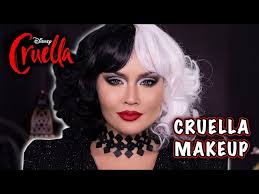 cruella makeup tutorial for halloween