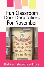 fun clroom door decorations for