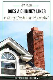 how much does a chimney liner cost to