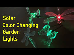 Solar Color Changing Outdoor Stake