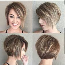 Hair is almost as short as a buzz cut but is feminine with the platinum color and a shiny pink lip. 15 Hair Color Ideas For Short Hair