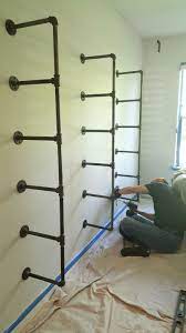 diy industrial pipe shelves