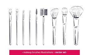 makeup brush vector images browse 233